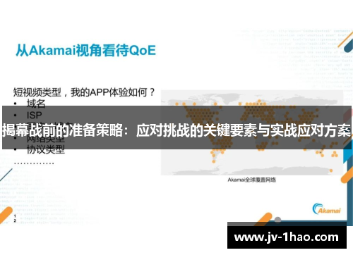 揭幕战前的准备策略：应对挑战的关键要素与实战应对方案